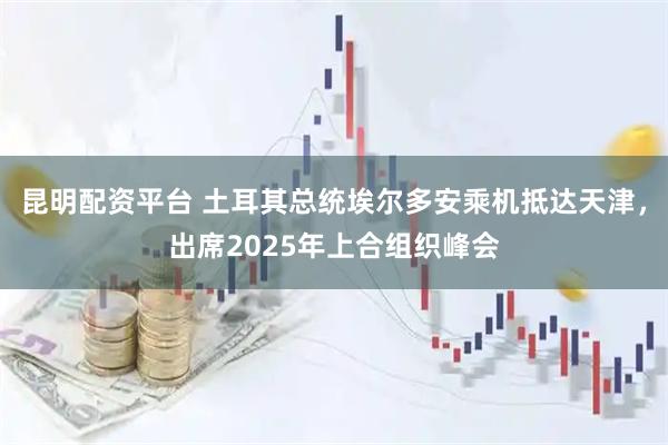 昆明配资平台 土耳其总统埃尔多安乘机抵达天津，出席2025年上合组织峰会
